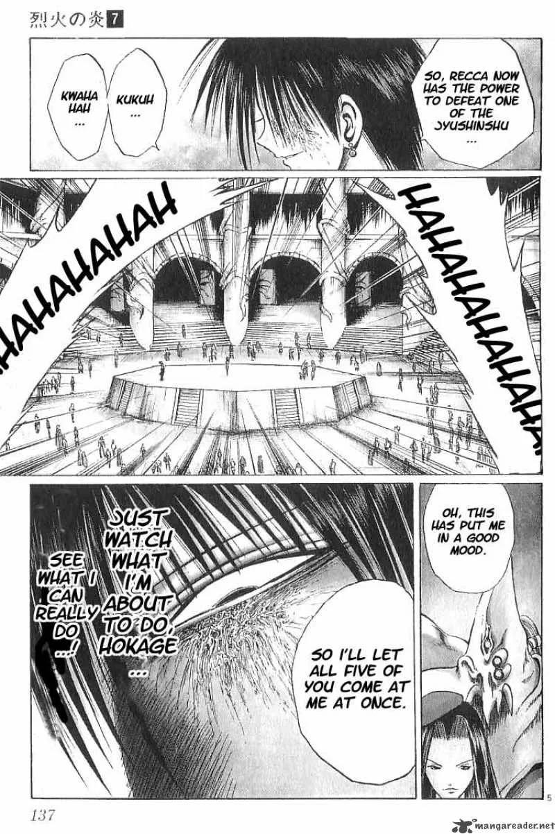 Flame Of Recca Chapter 67 page 4