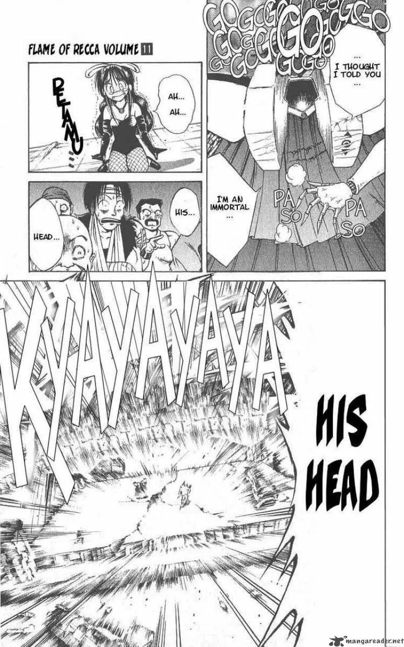Flame Of Recca Chapter 99 page 8