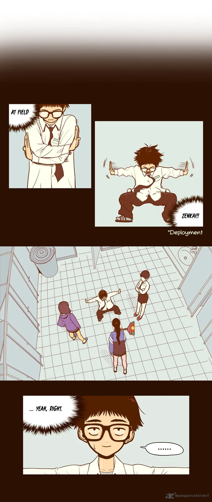 Force Field Girl Chapter 1 page 4