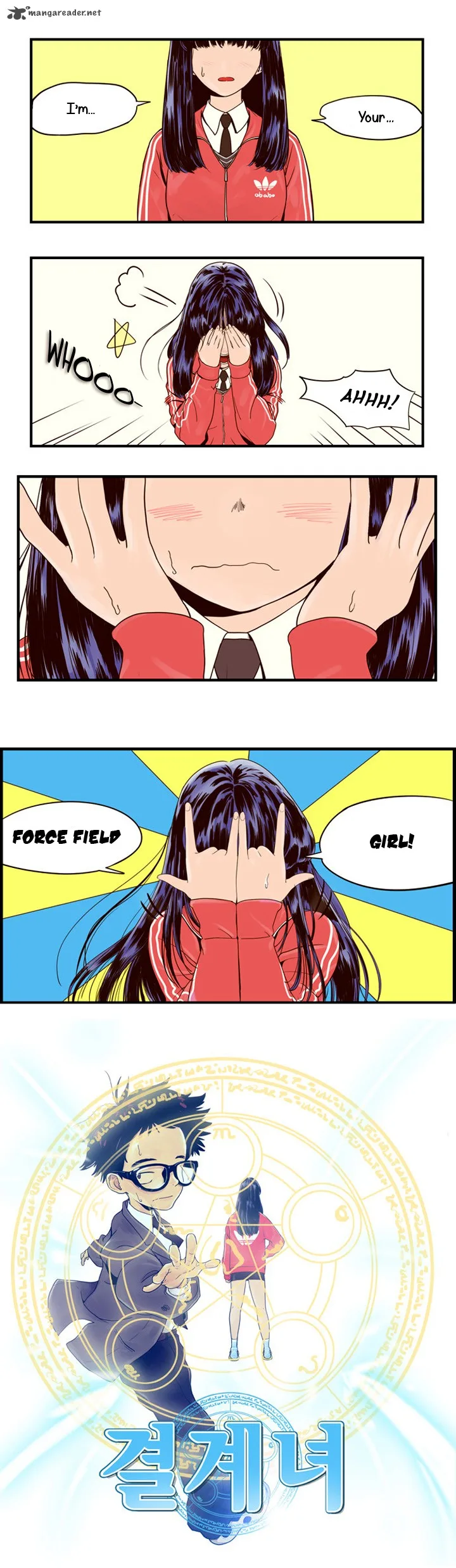 Force Field Girl Chapter 1 page 2