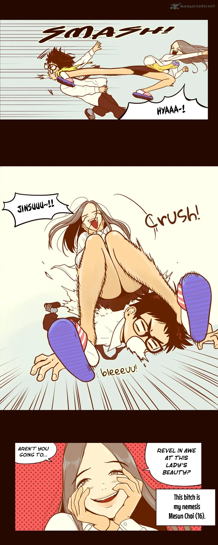 Force Field Girl Chapter 1 page 6