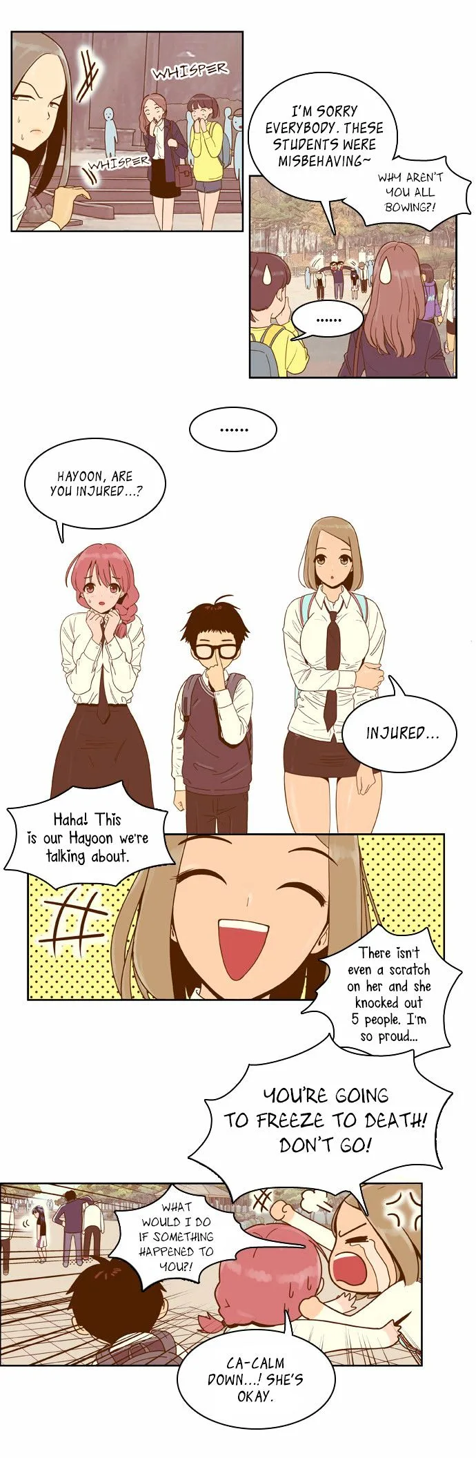 Force Field Girl Chapter 12 page 3