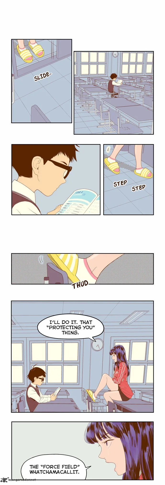 Force Field Girl Chapter 2 page 19