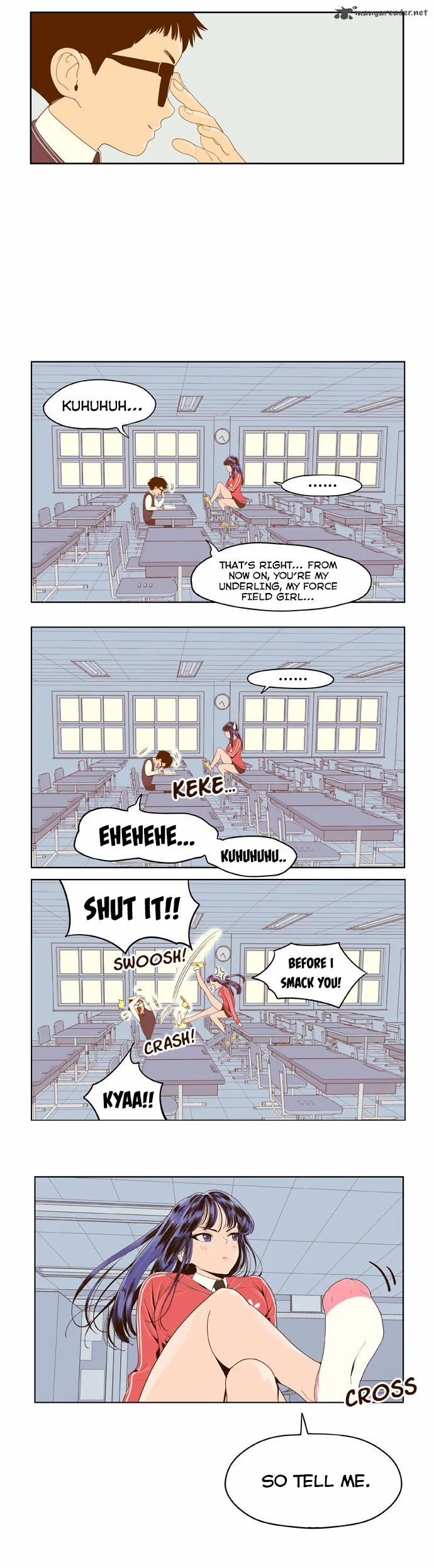 Force Field Girl Chapter 2 page 20