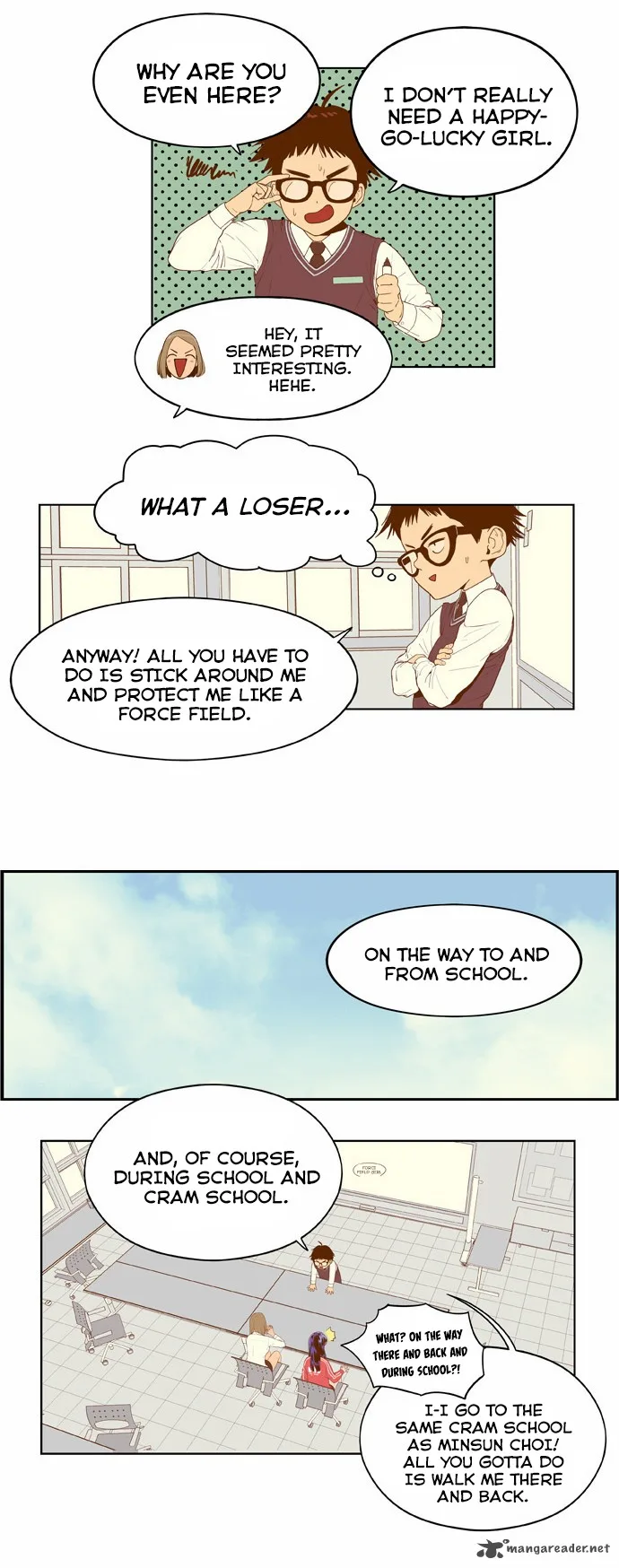 Force Field Girl Chapter 3 page 4