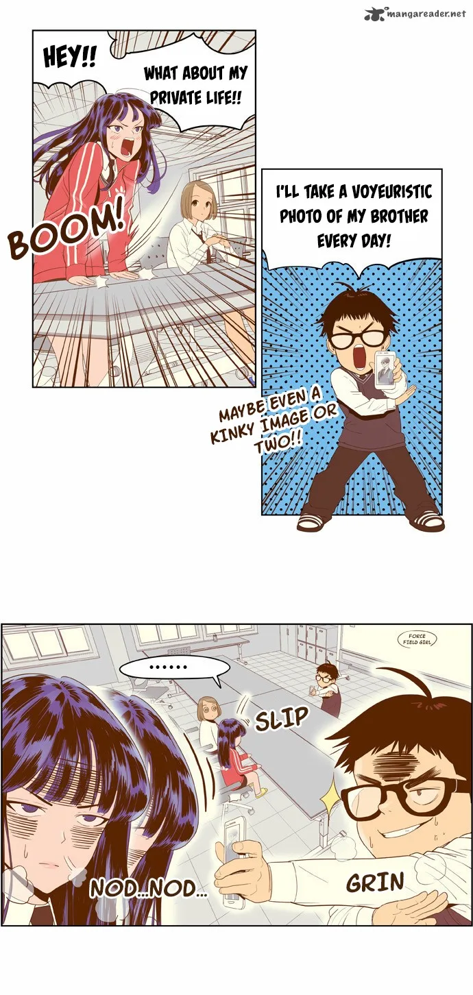 Force Field Girl Chapter 3 page 5