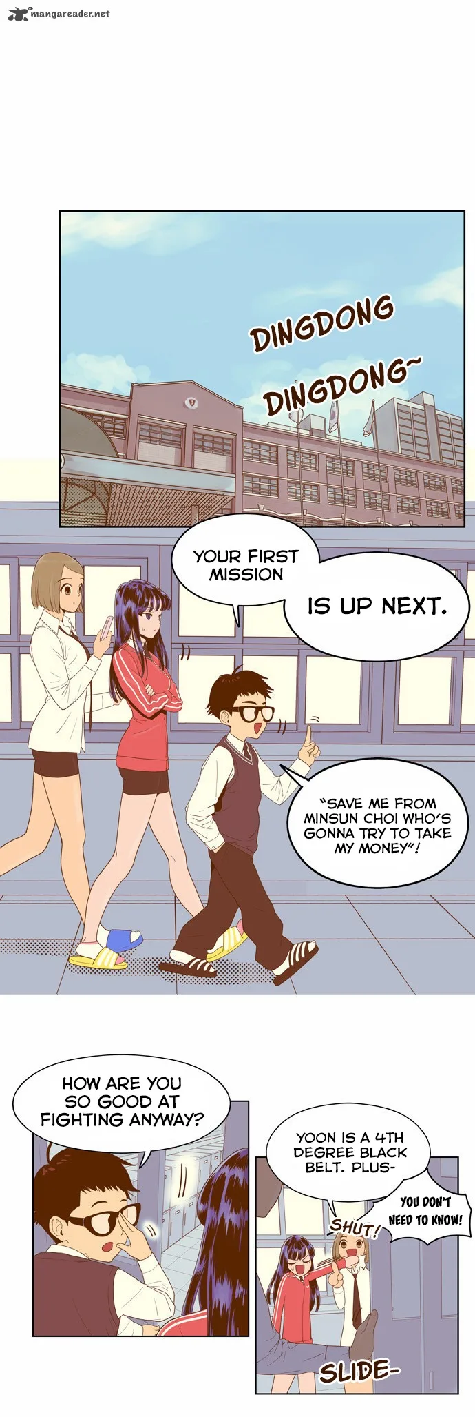 Force Field Girl Chapter 3 page 11