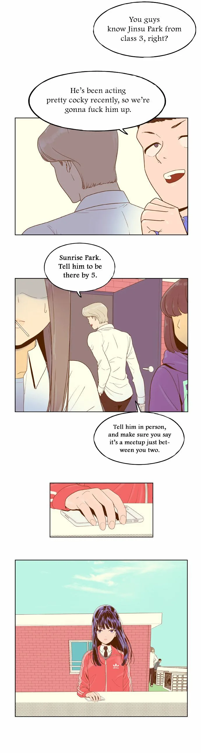 Force Field Girl Chapter 6 page 1
