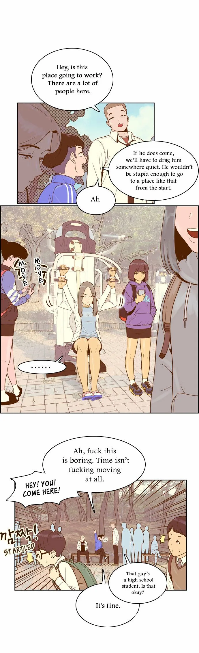 Force Field Girl Chapter 8 page 4