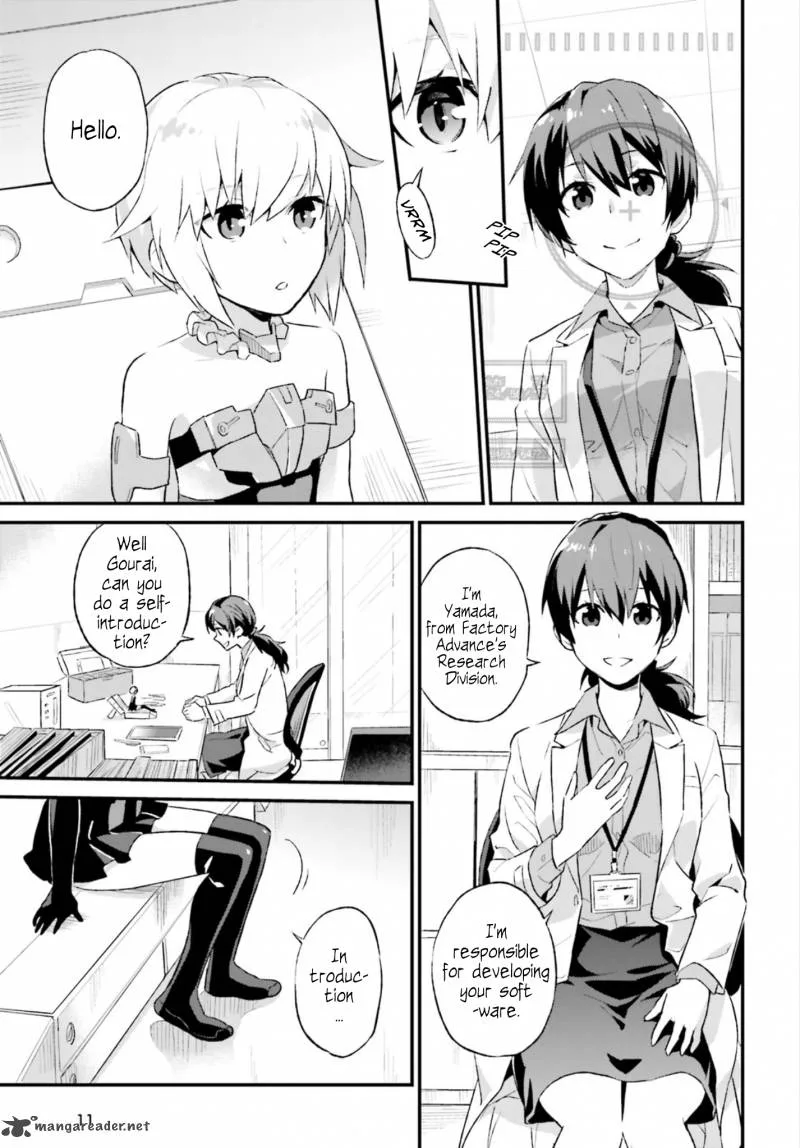 Frame Arms Girl: Lab Days Chapter 1 page 4