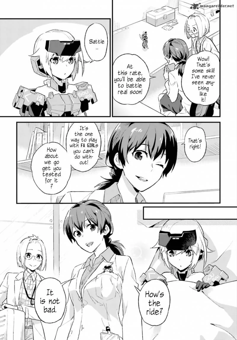 Frame Arms Girl: Lab Days Chapter 1 page 14