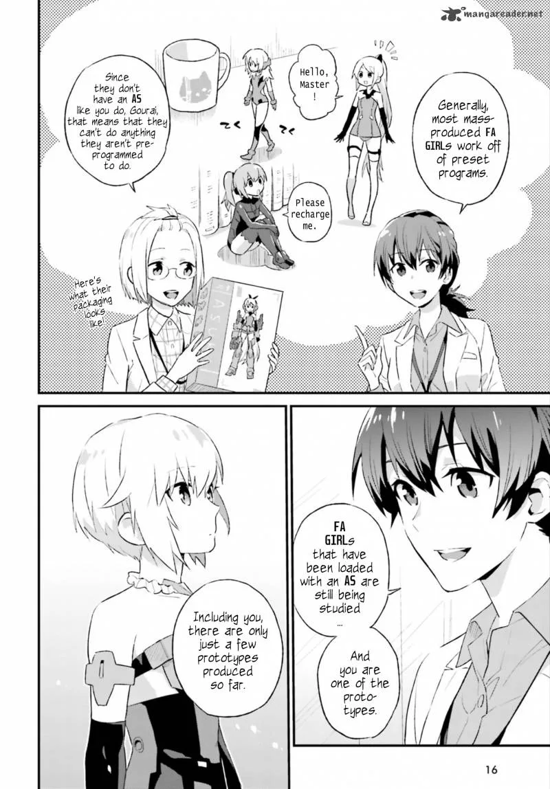 Frame Arms Girl: Lab Days Chapter 1 page 9