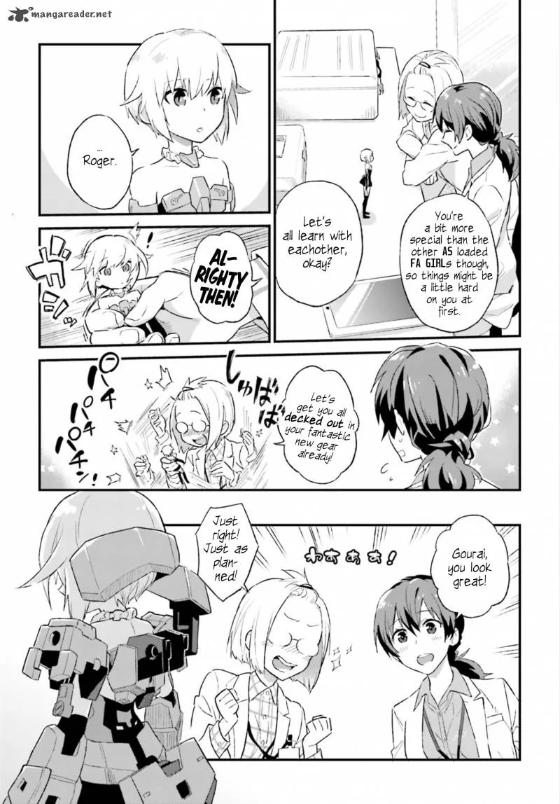 Frame Arms Girl: Lab Days Chapter 1 page 10
