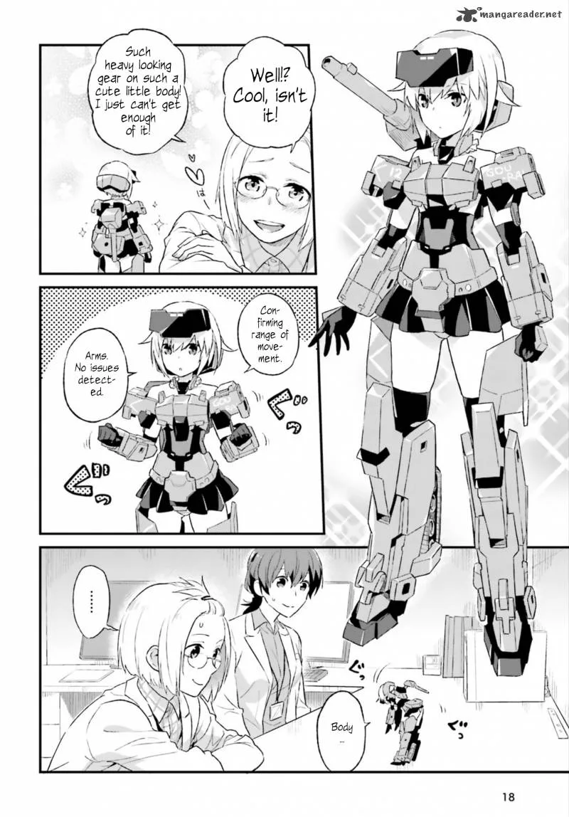 Frame Arms Girl: Lab Days Chapter 1 page 11