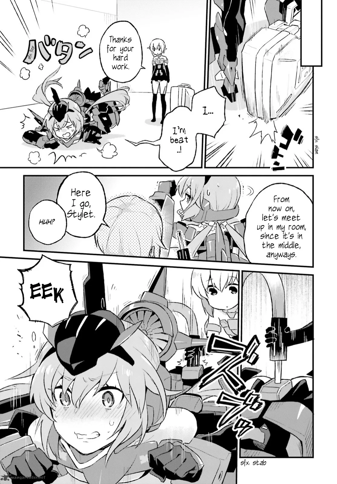 Frame Arms Girl: Lab Days Chapter 4 page 21