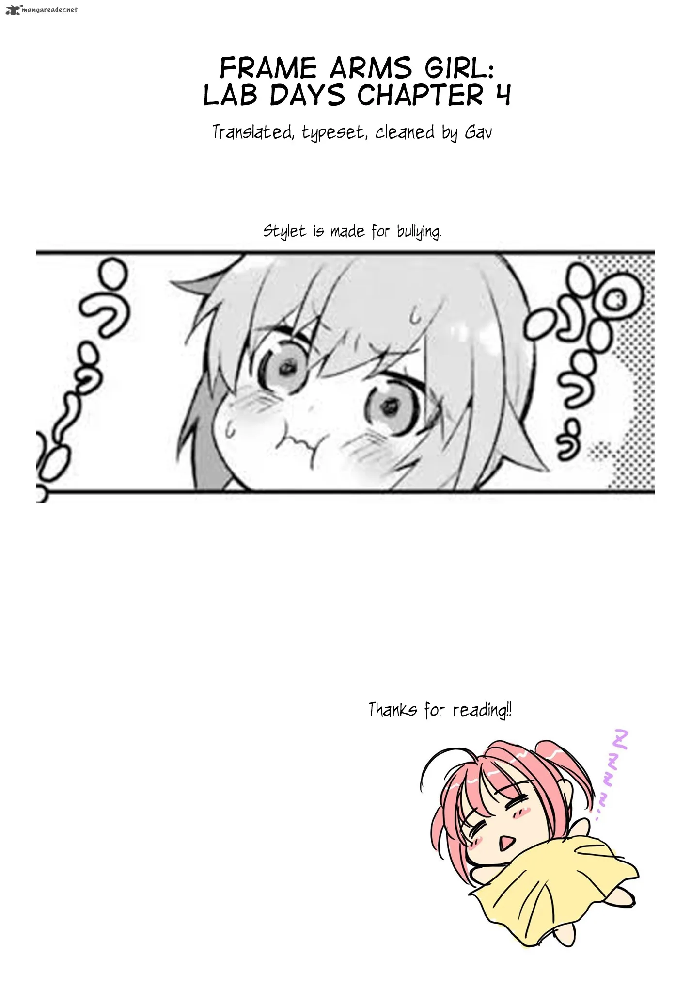 Frame Arms Girl: Lab Days Chapter 4 page 25