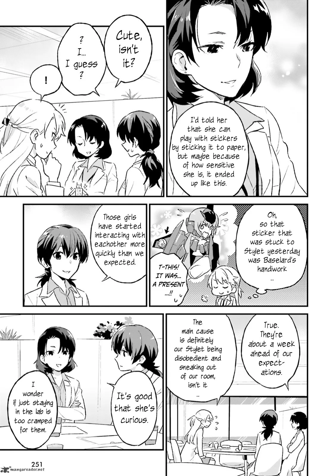 Frame Arms Girl: Lab Days Chapter 4 page 13