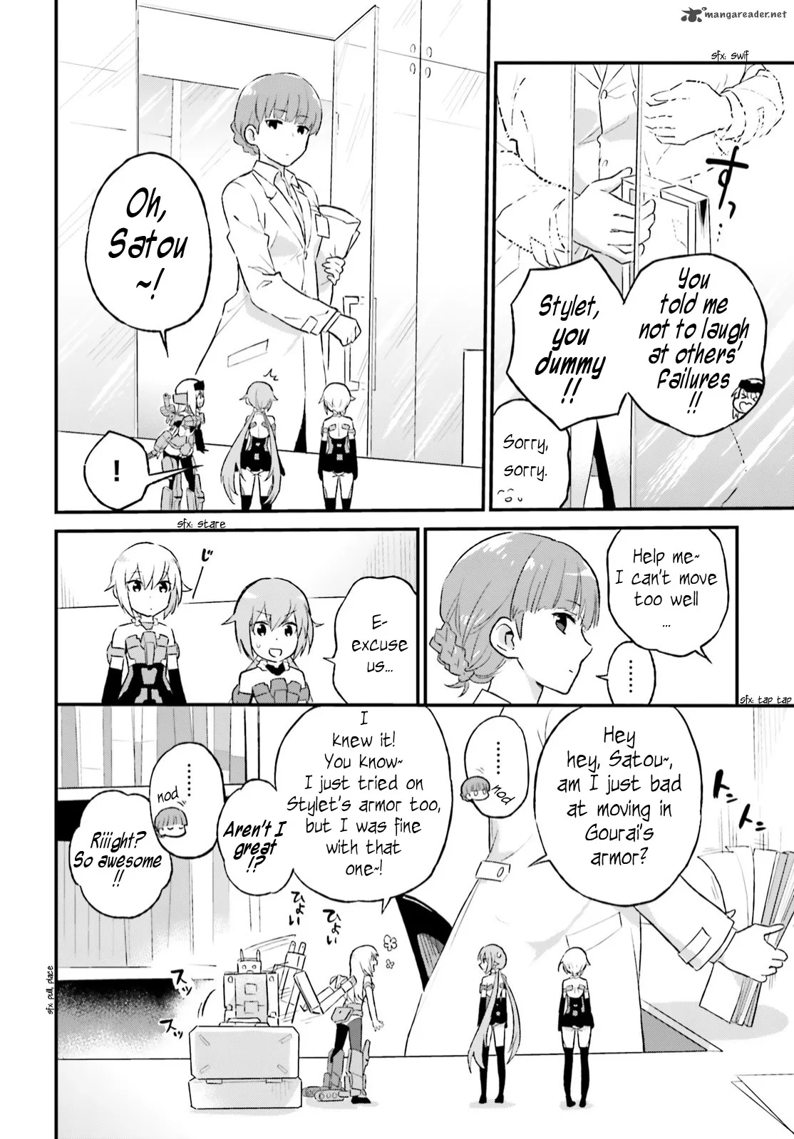 Frame Arms Girl: Lab Days Chapter 4 page 10