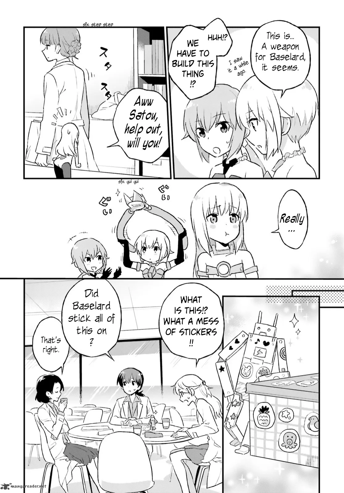 Frame Arms Girl: Lab Days Chapter 4 page 12