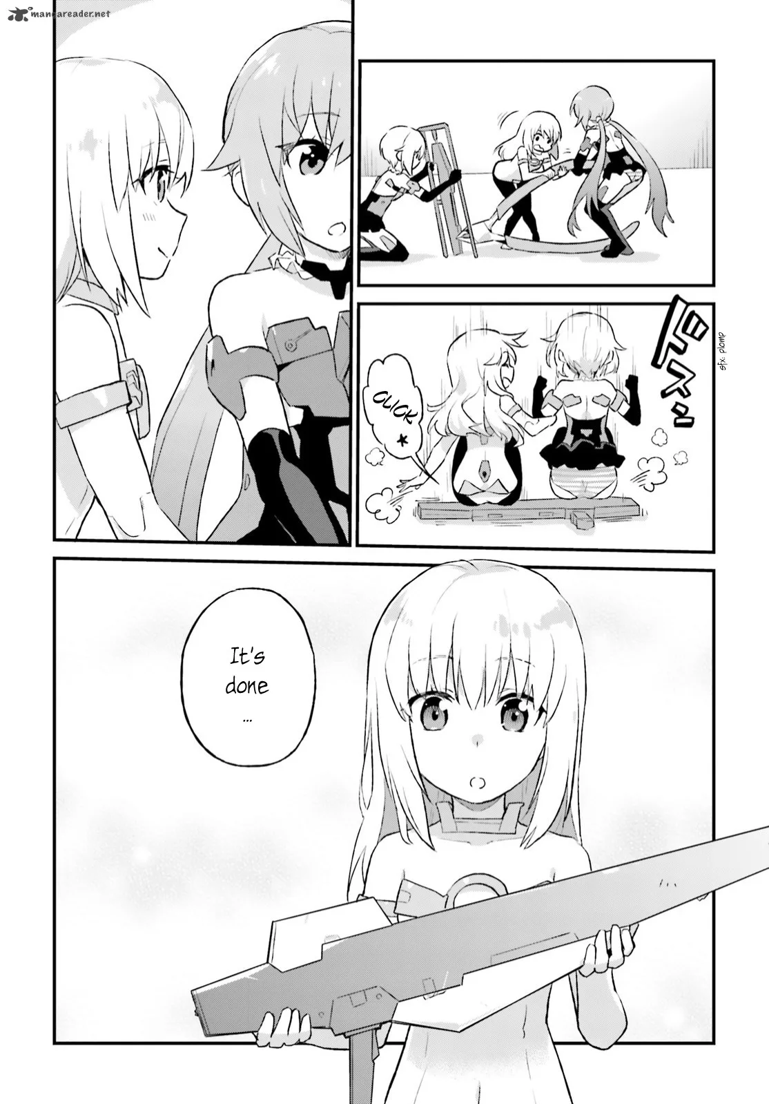 Frame Arms Girl: Lab Days Chapter 4 page 18