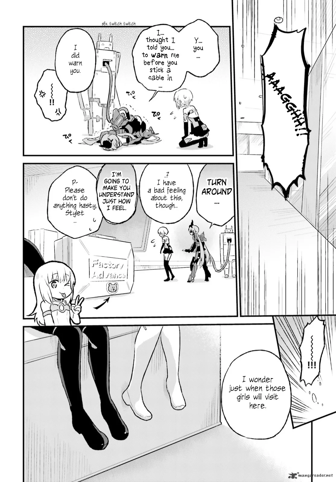 Frame Arms Girl: Lab Days Chapter 4 page 22