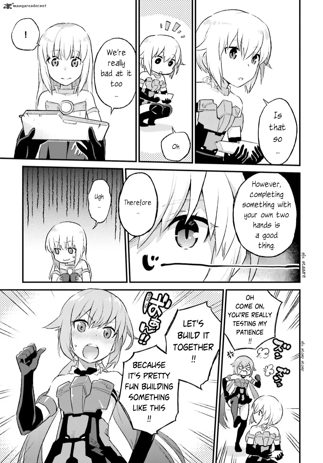 Frame Arms Girl: Lab Days Chapter 4 page 17