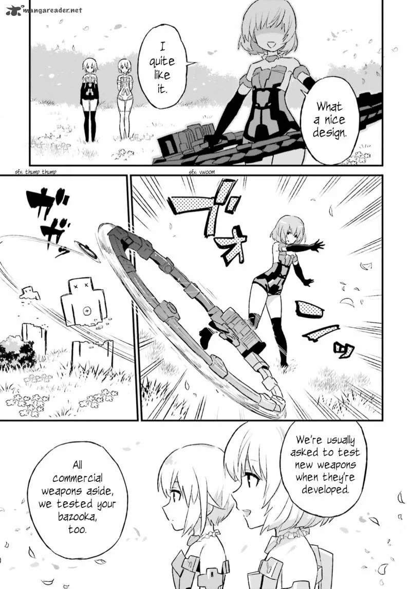 Frame Arms Girl: Lab Days Chapter 5 page 21