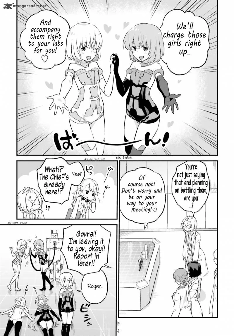 Frame Arms Girl: Lab Days Chapter 5 page 29