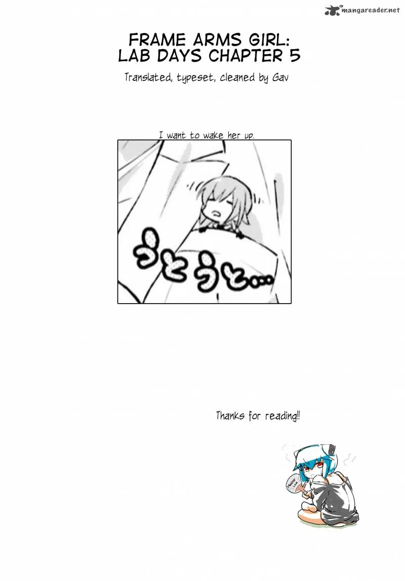 Frame Arms Girl: Lab Days Chapter 5 page 31