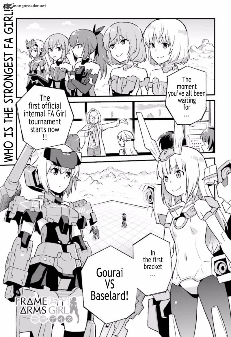 Frame Arms Girl: Lab Days Chapter 8 page 1
