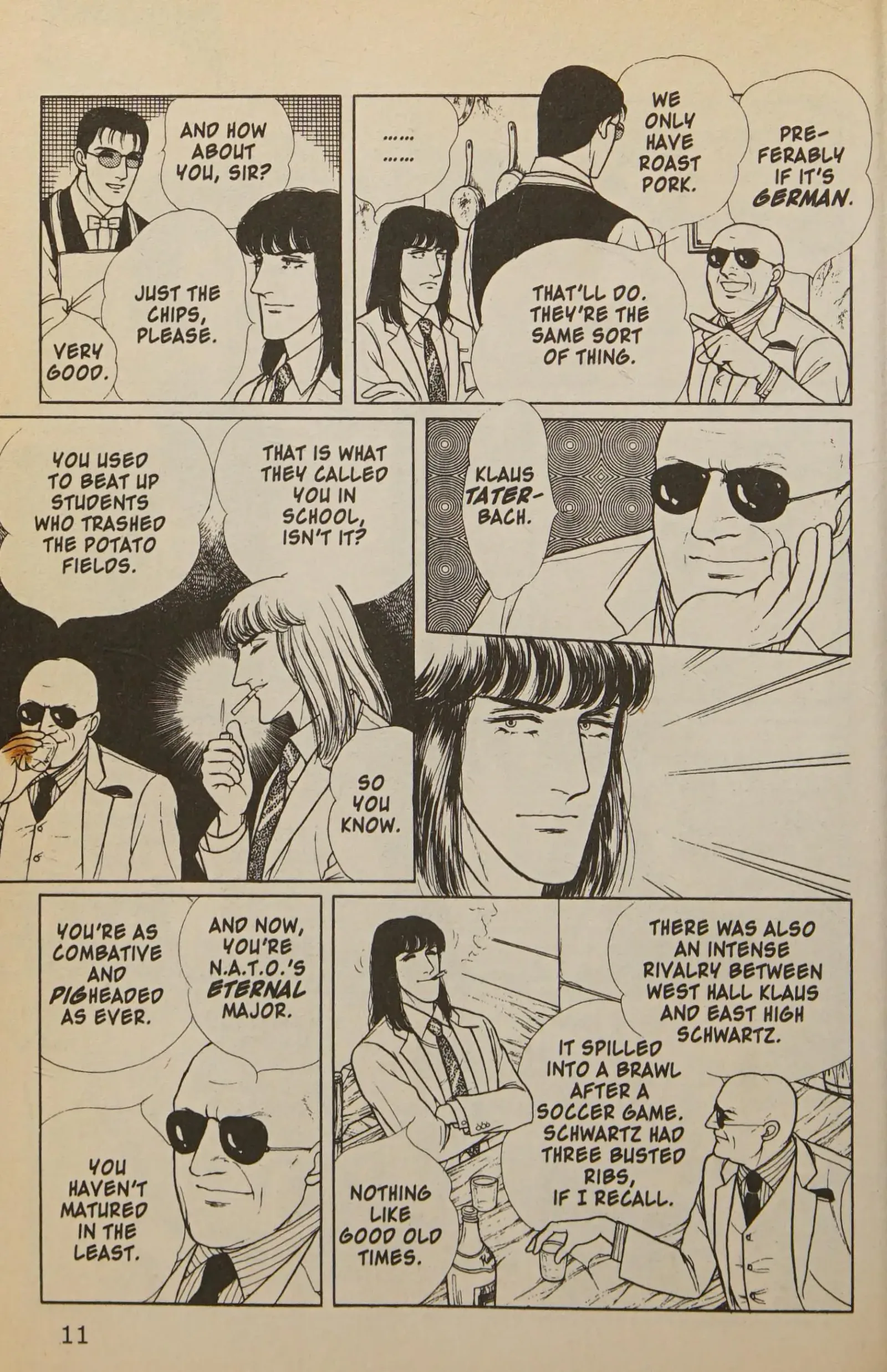 From Eroica with Love Chapter 11.2 page 12