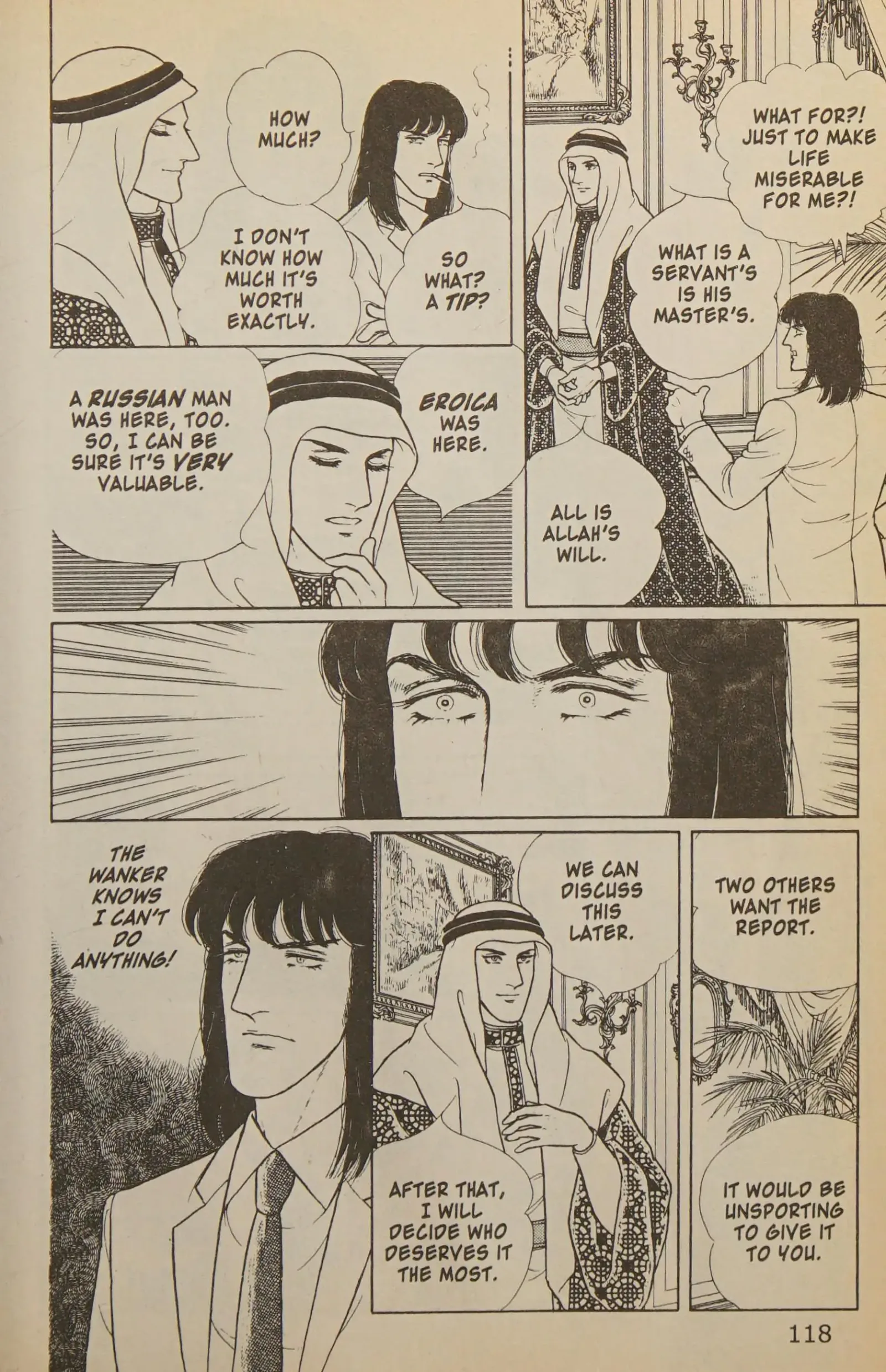From Eroica with Love Chapter 11.2 page 119