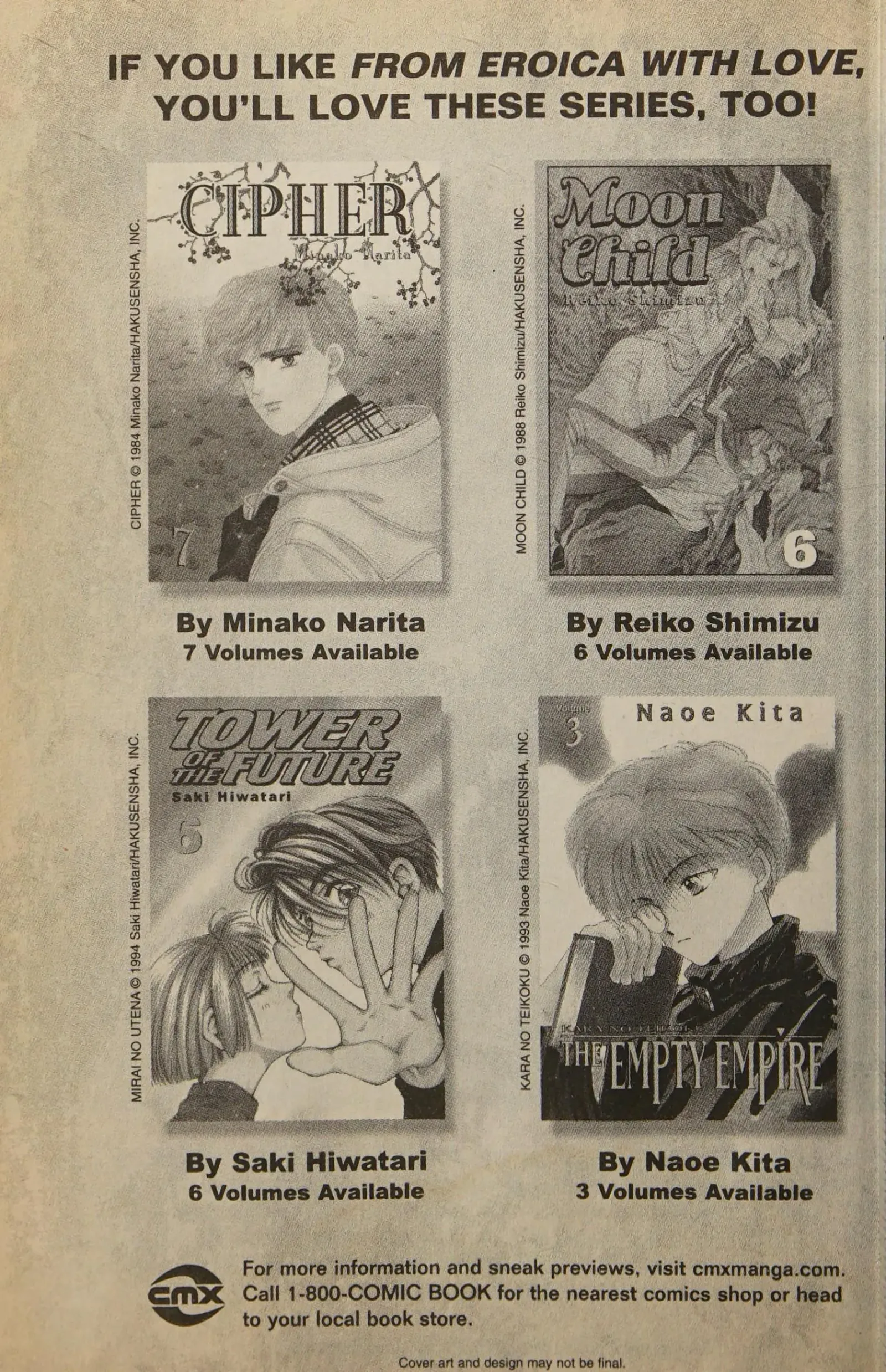 From Eroica with Love Chapter 11.2 page 186
