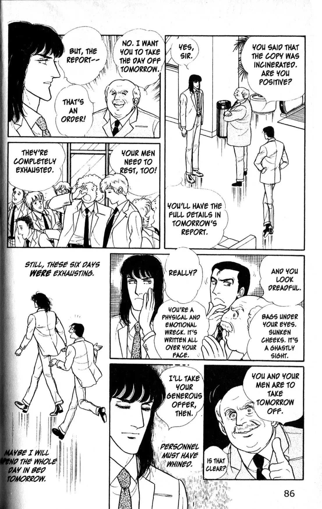 From Eroica with Love Chapter 11.3 page 88