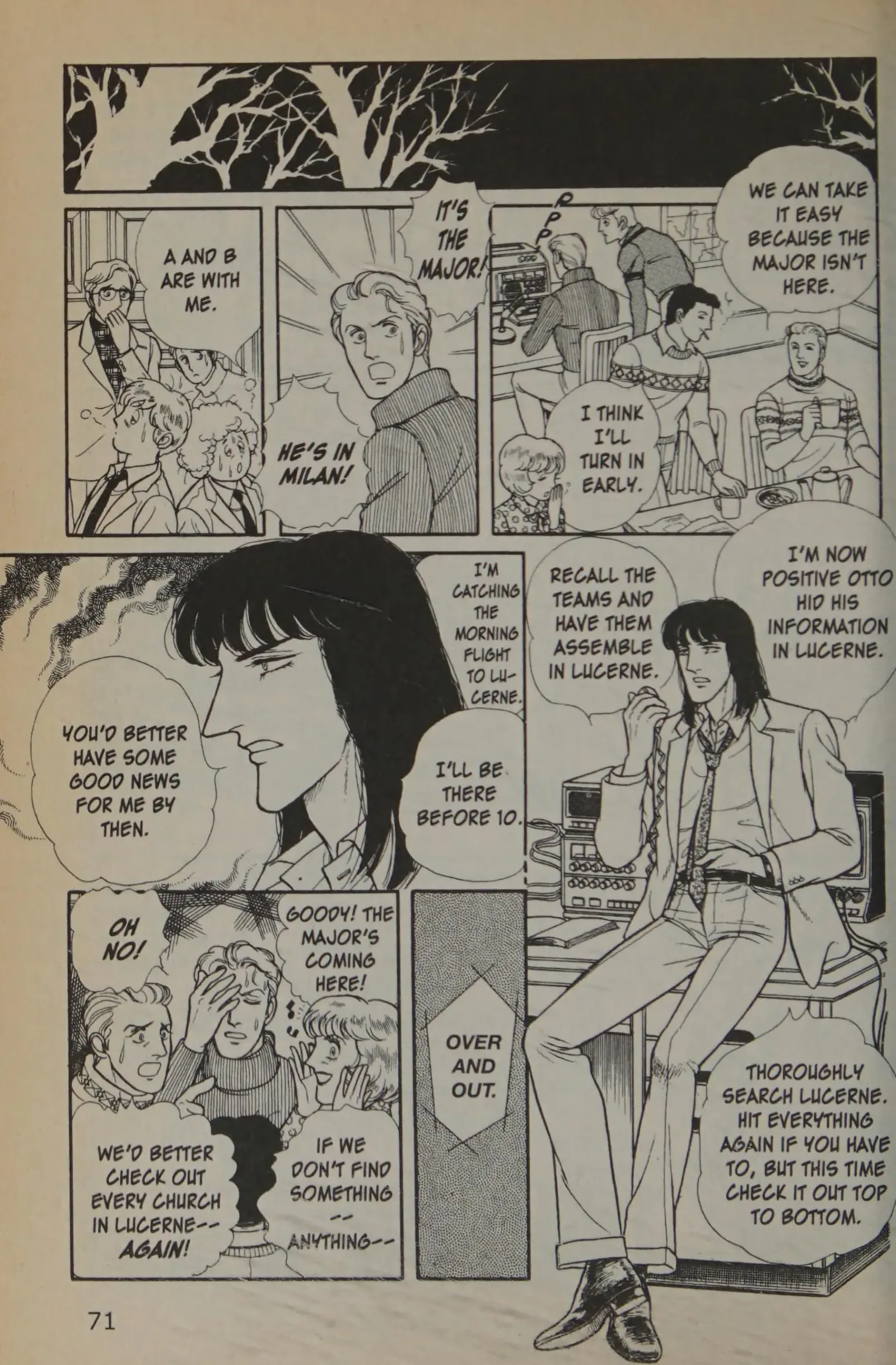 From Eroica with Love Chapter 12.2 page 72