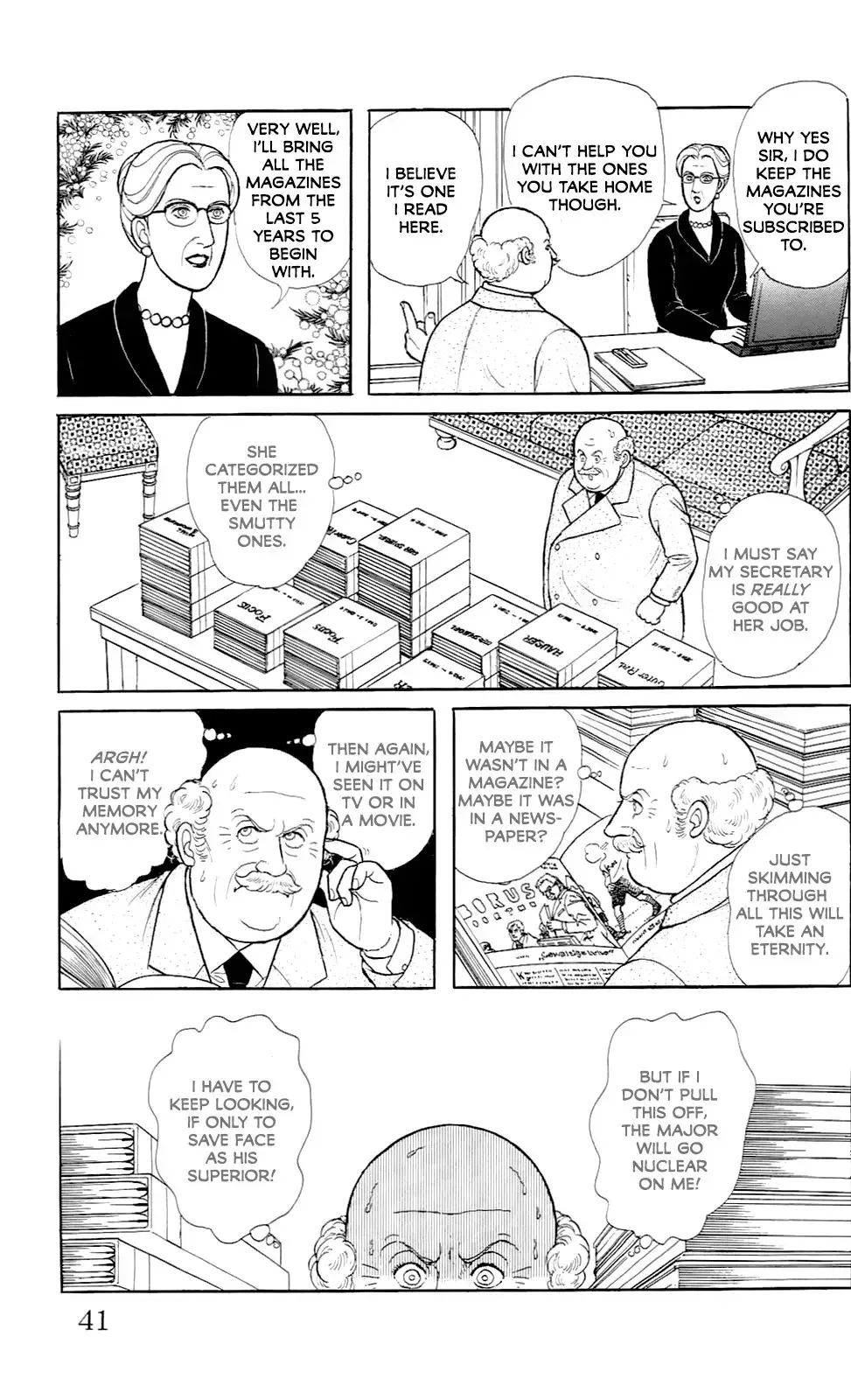 From Eroica with Love Chapter 21.14 page 14
