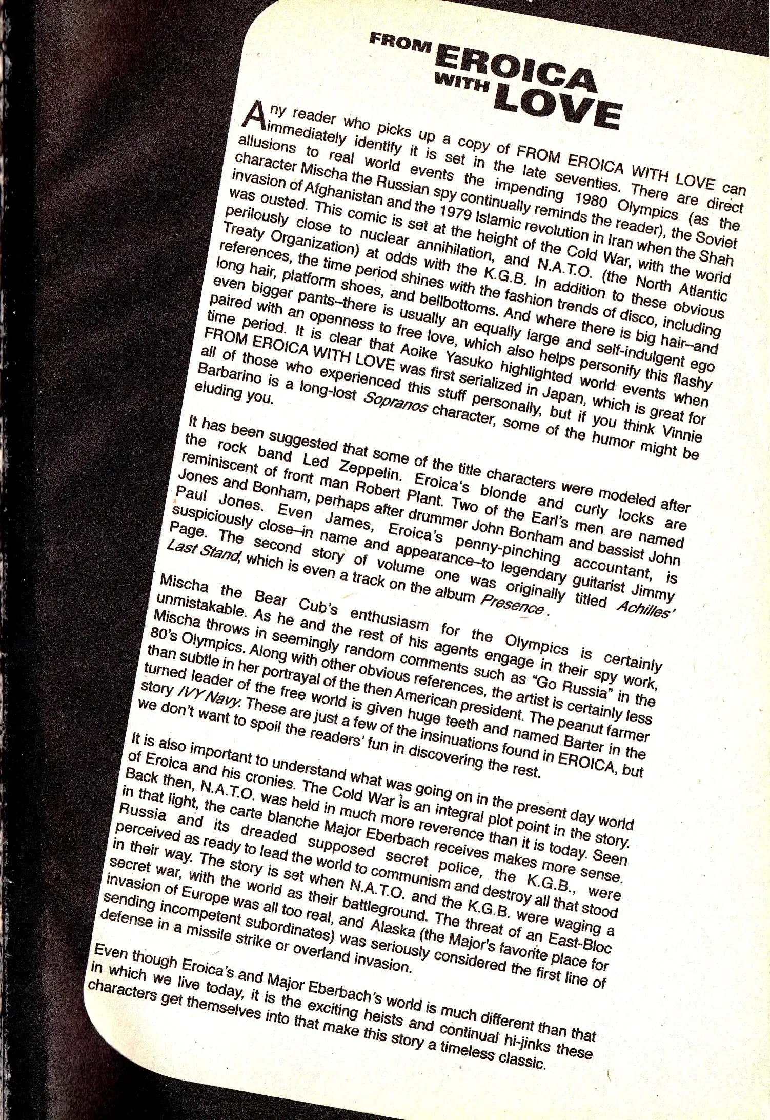 From Eroica with Love Chapter 6.1 page 4