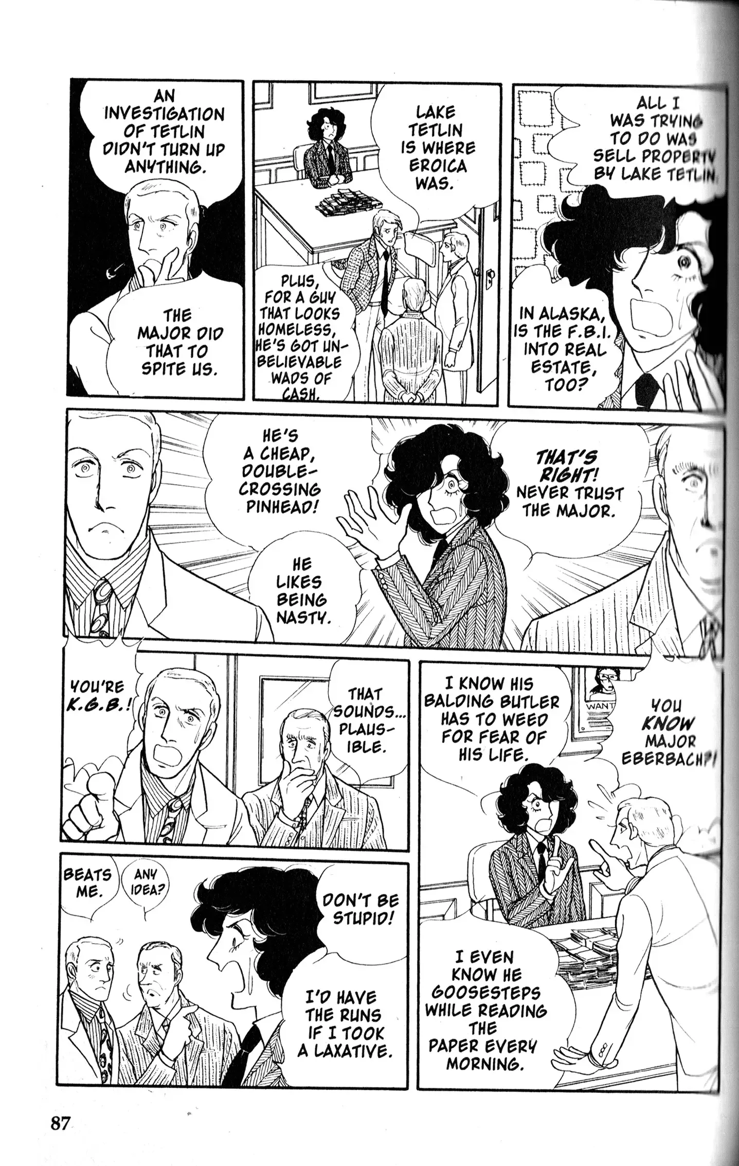 From Eroica with Love Chapter 9.2 page 88