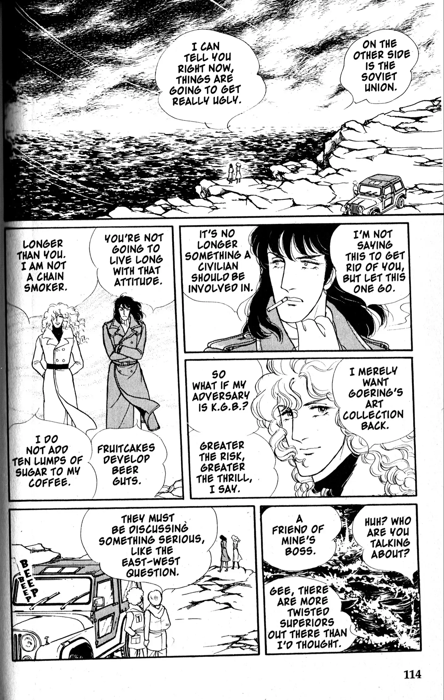 From Eroica with Love Chapter 9.2 page 115