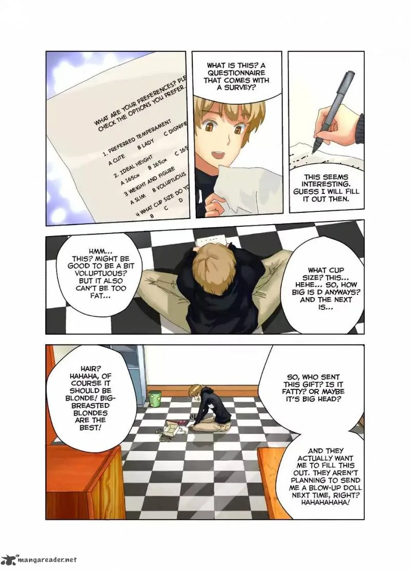 From Today I'll be a Goddess Chapter 1 page 6
