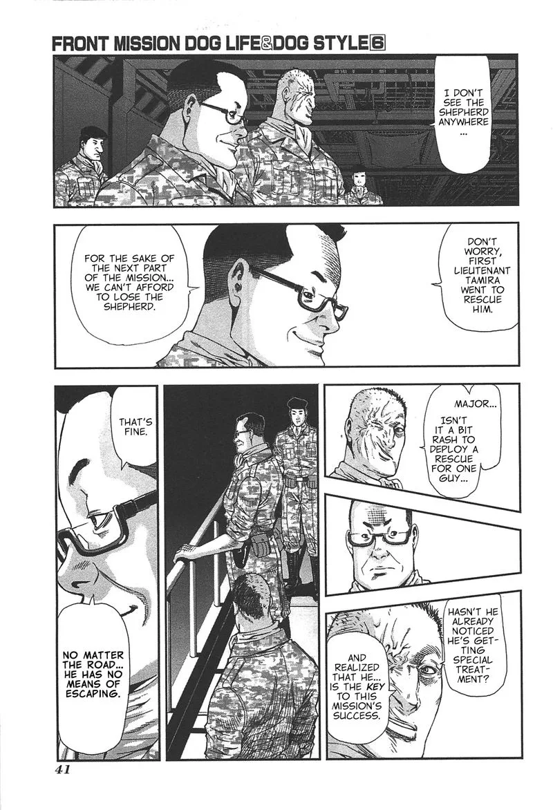 Front Mission - Dog Life & Dog Style Chapter 45 page 15