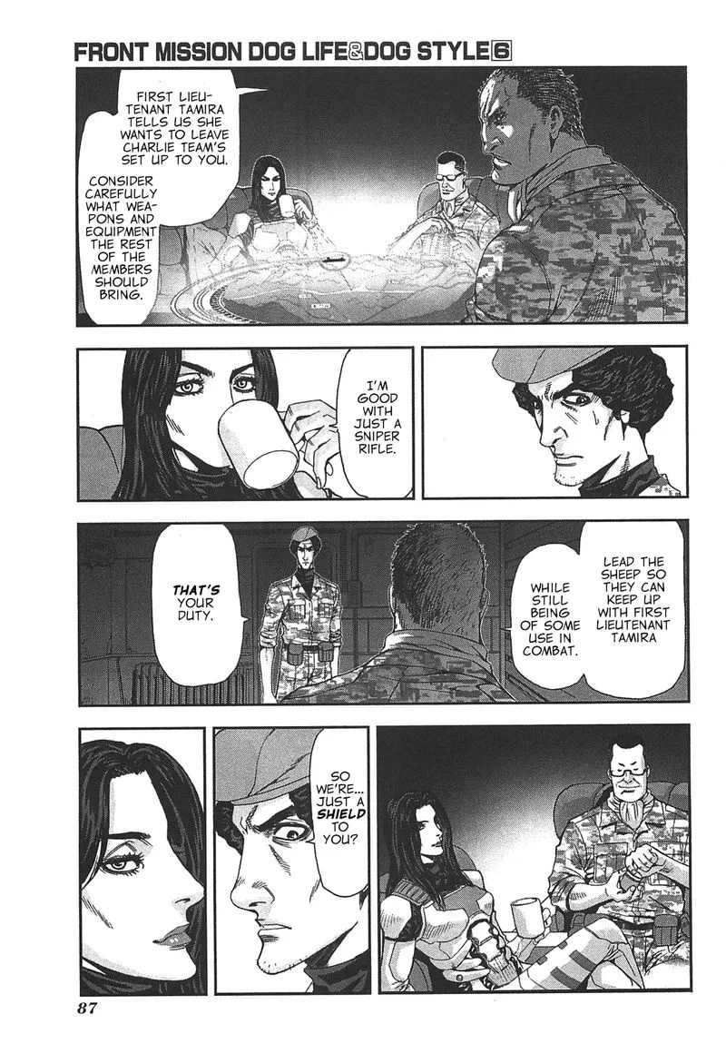 Front Mission - Dog Life & Dog Style Chapter 47 page 13
