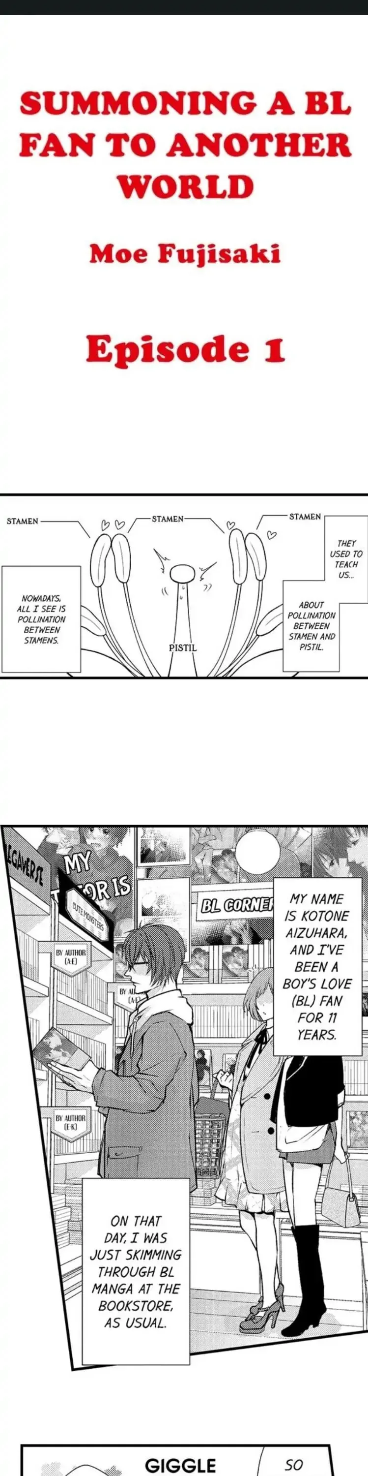 Fudanshi Shoukan: Isekai de Shinjuu ni Hameraremashita Chapter 1 page 1