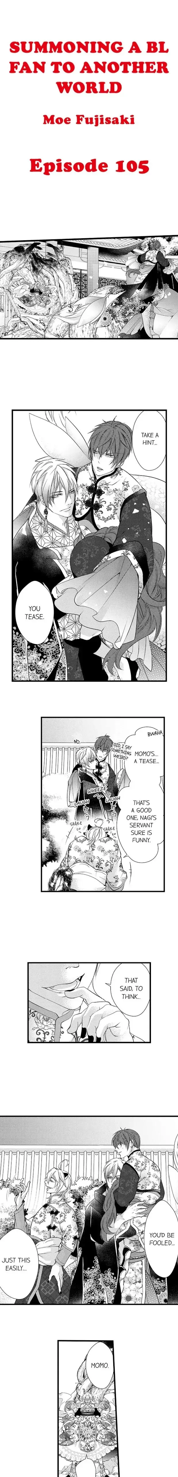 Fudanshi Shoukan: Isekai de Shinjuu ni Hameraremashita Chapter 105 page 1