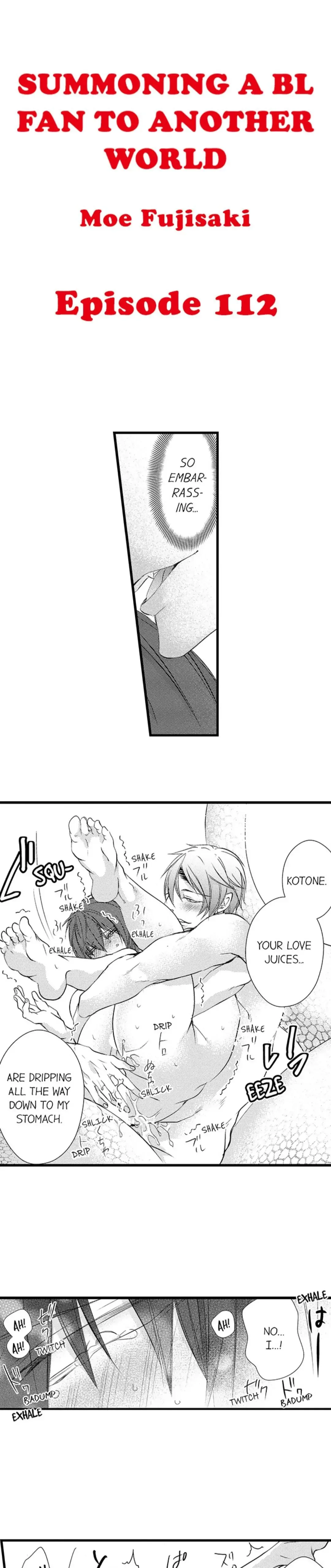 Fudanshi Shoukan: Isekai de Shinjuu ni Hameraremashita Chapter 112 page 1