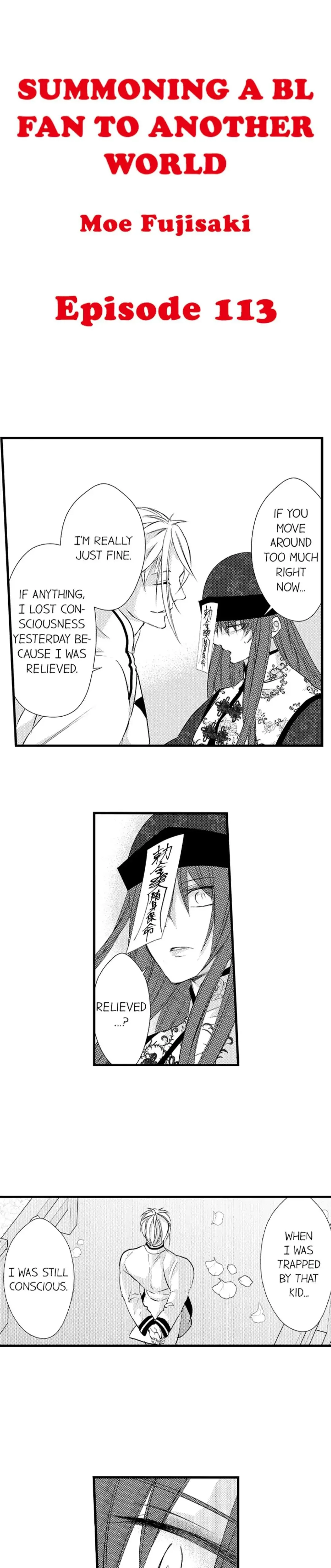 Fudanshi Shoukan: Isekai de Shinjuu ni Hameraremashita Chapter 113 page 1