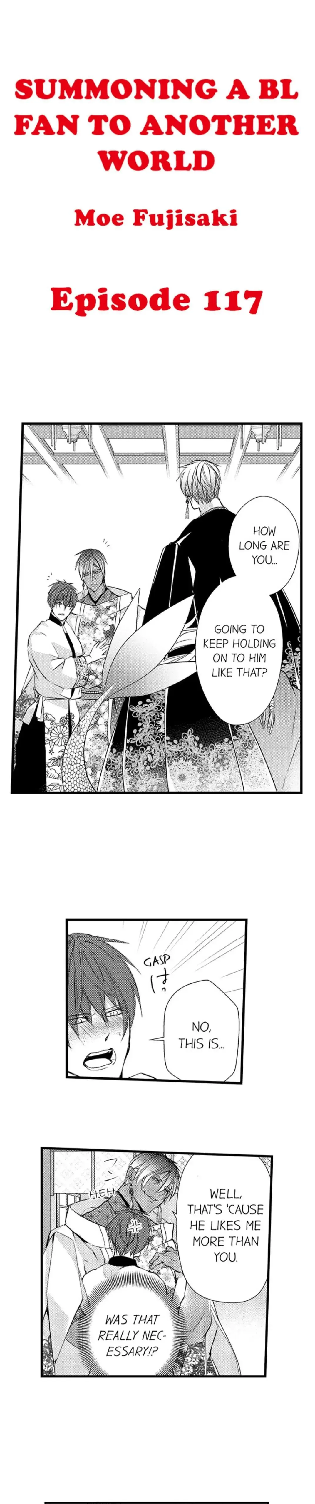 Fudanshi Shoukan: Isekai de Shinjuu ni Hameraremashita Chapter 117 page 1