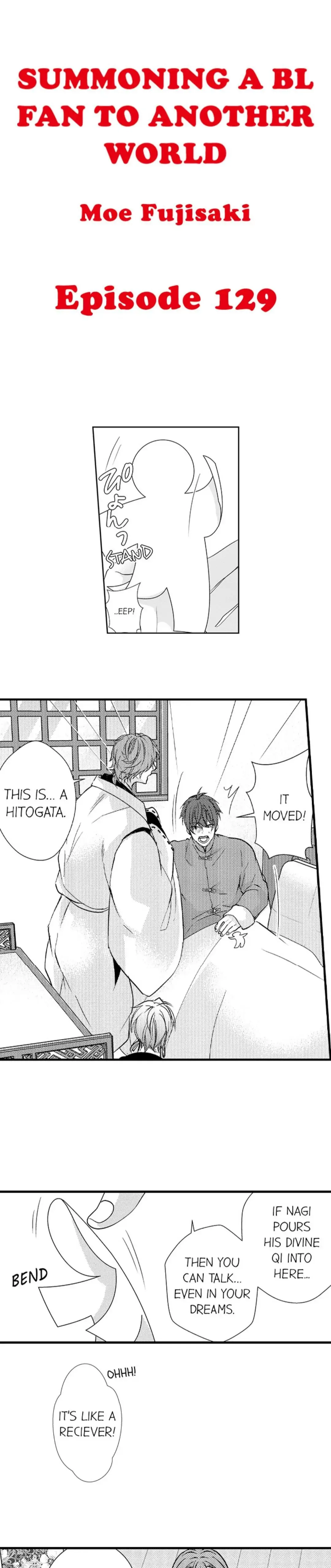 Fudanshi Shoukan: Isekai de Shinjuu ni Hameraremashita Chapter 129 page 1