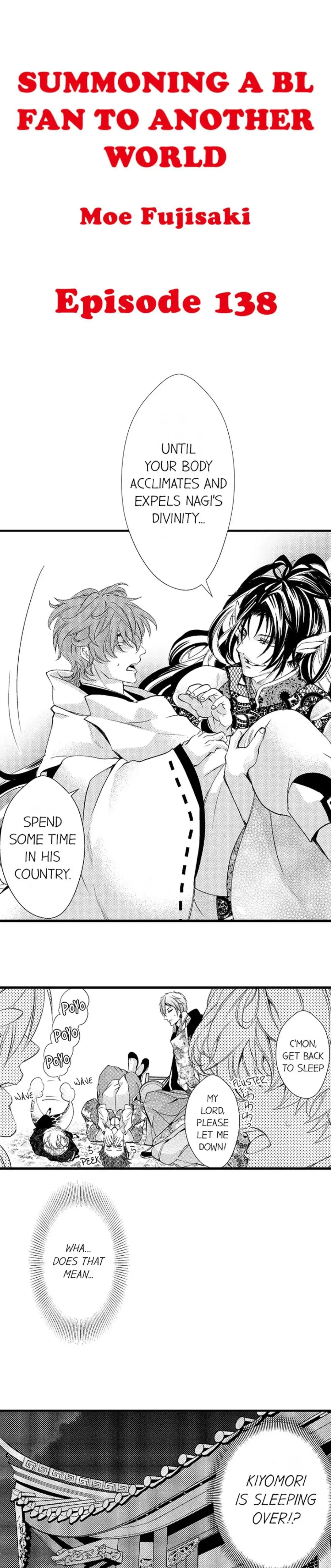 Fudanshi Shoukan: Isekai de Shinjuu ni Hameraremashita Chapter 138 page 1