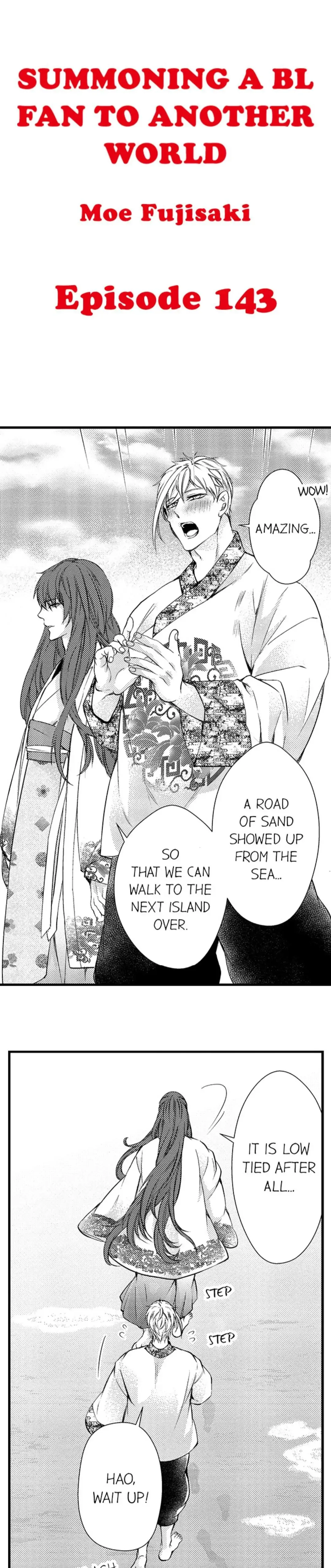 Fudanshi Shoukan: Isekai de Shinjuu ni Hameraremashita Chapter 143 page 1